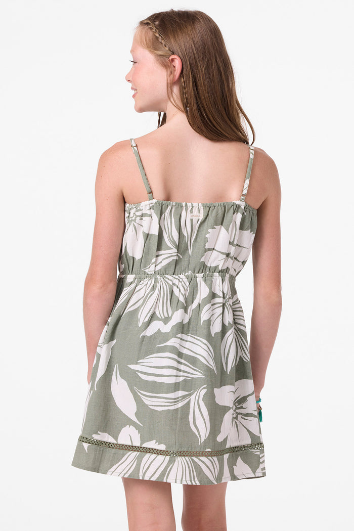 Girl's Alden Floral Mini Dress - Sea Spray | O'Neill