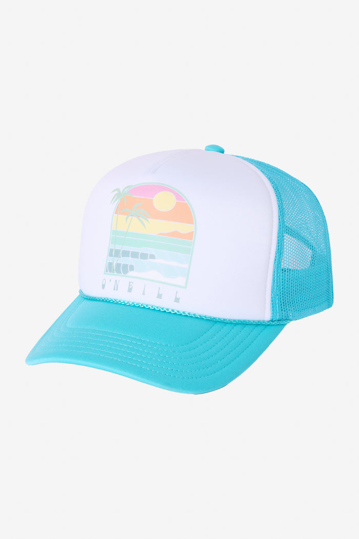 Girl's Arlie Trucker Hat - Agate Green | O'Neill