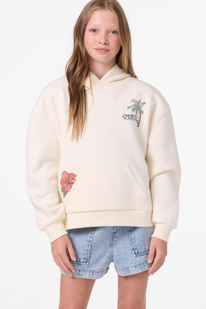 Girl's Asher Hoodie - Winter White | O'Neill