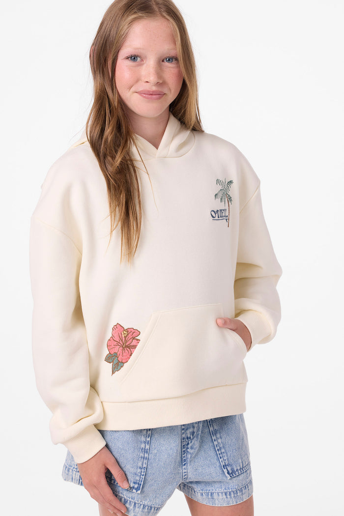 Girl's Asher Hoodie - Winter White | O'Neill