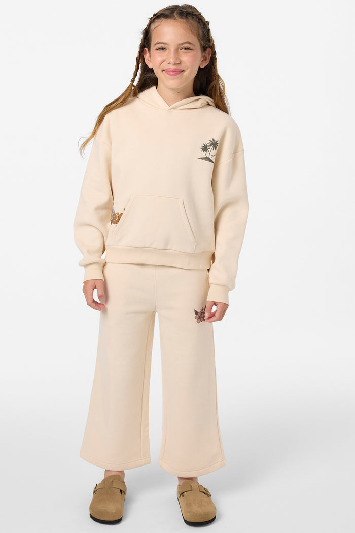 Girl's Asher Pullover Fleece - Tapioca | O'Neill