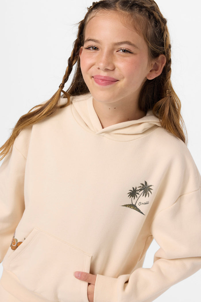 Girl's Asher Pullover Fleece - Tapioca | O'Neill