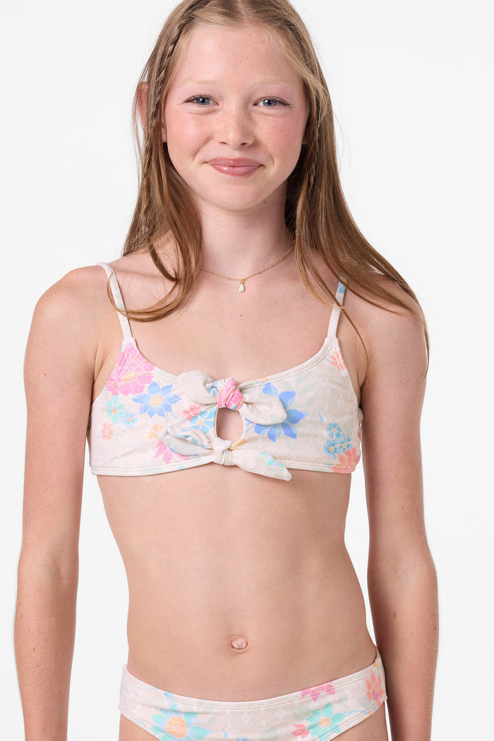Girl's Bali Floral Hanky Set - Tapioca | O'Neill