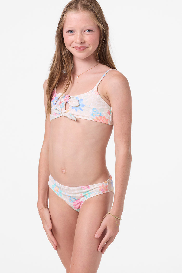 Girl's Bali Floral Hanky Set - Tapioca | O'Neill