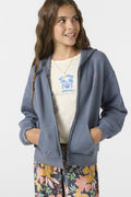 Girl's Barlow Zip Fleece - Slate | O'Neill