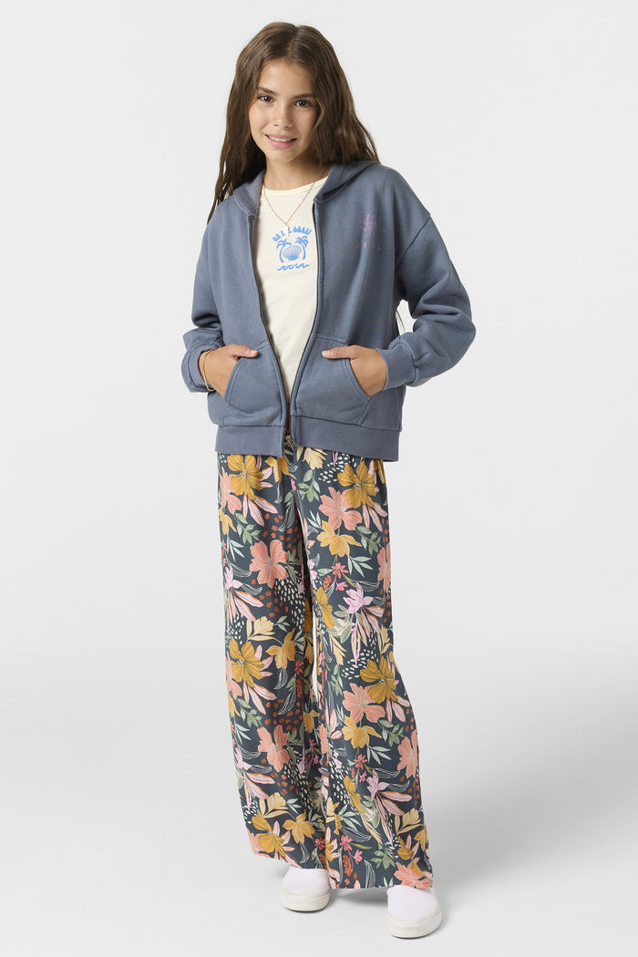 Girl's Barlow Zip Fleece - Slate | O'Neill