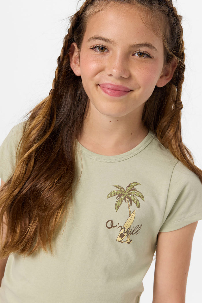 Girl's Beach Bug Willa Skimmer Tee - Desert Sage | O'Neill