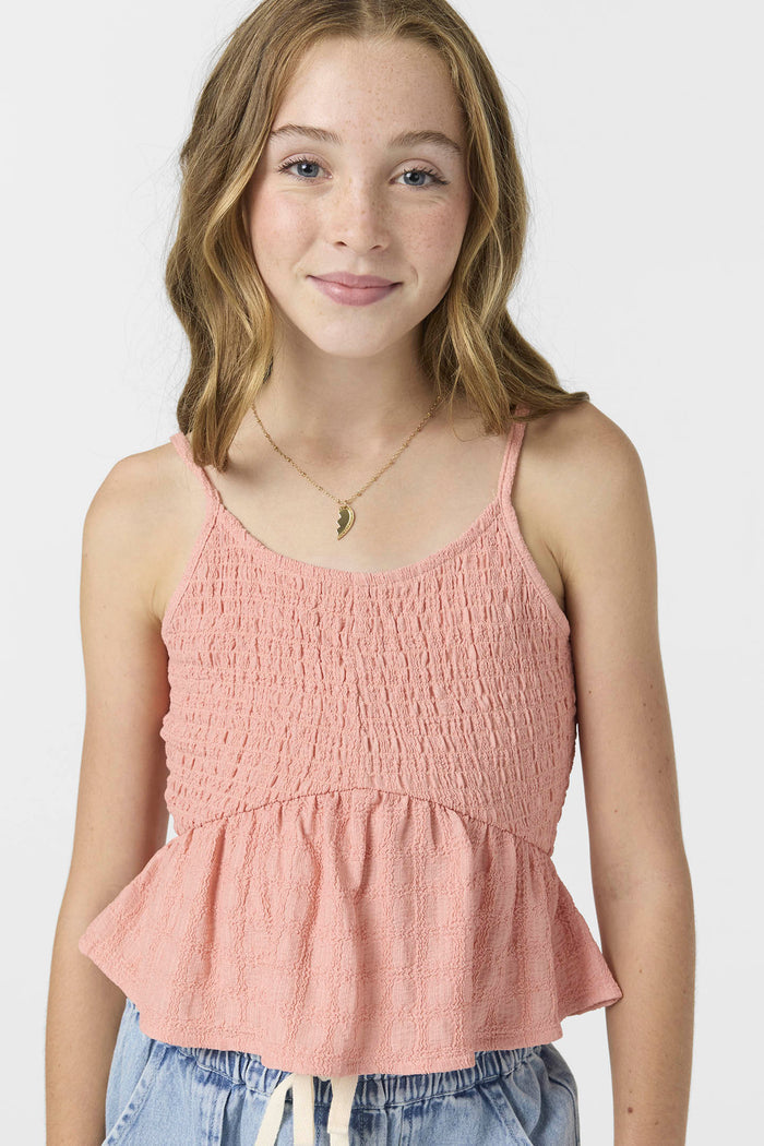 Girl's Bianca Sleeveless Top - Coral Haze | O'Neill