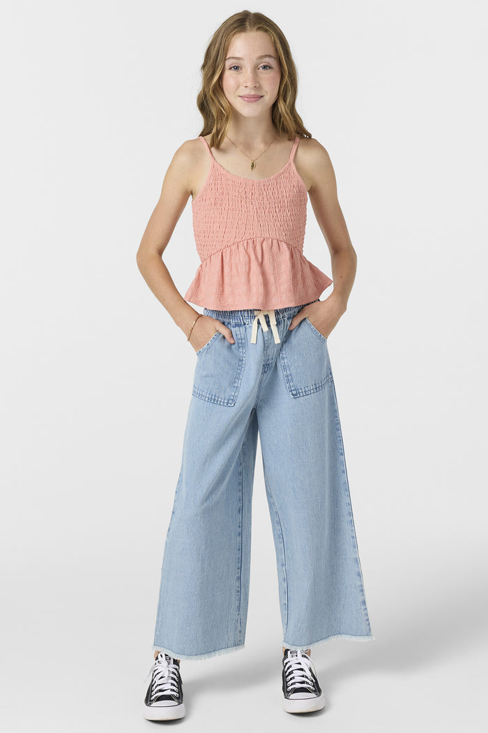 Girl's Bianca Sleeveless Top - Coral Haze | O'Neill