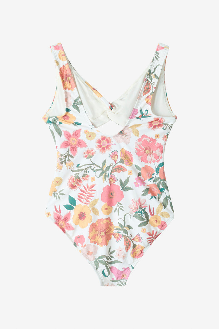 Girl's Camellia Floral Twisted One-Piece -  | O'Neill