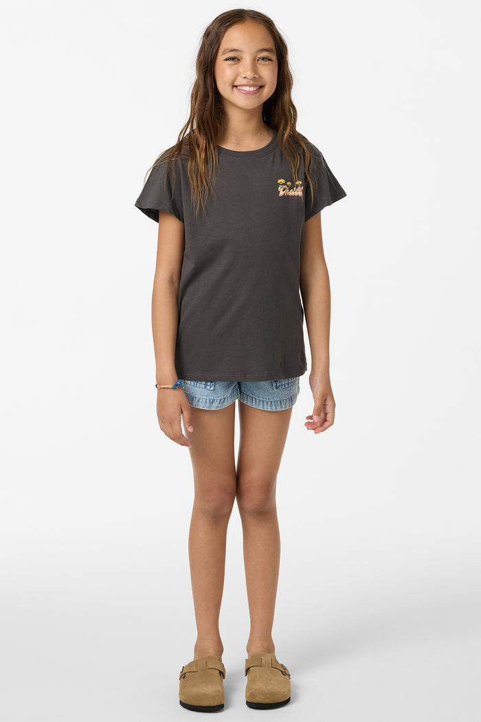 Girl's Canyon Poppy Tee