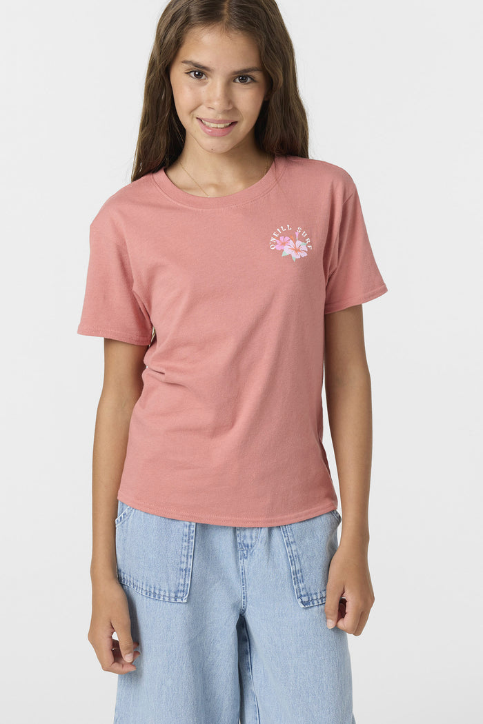Girl's Coast Hibiscus Tee -  | O'Neill
