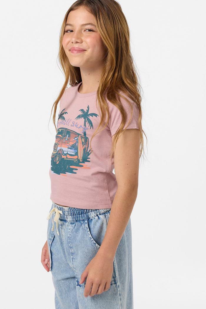 Girl's Coastal Cruiser Willa Skimmer Tee -  | O'Neill
