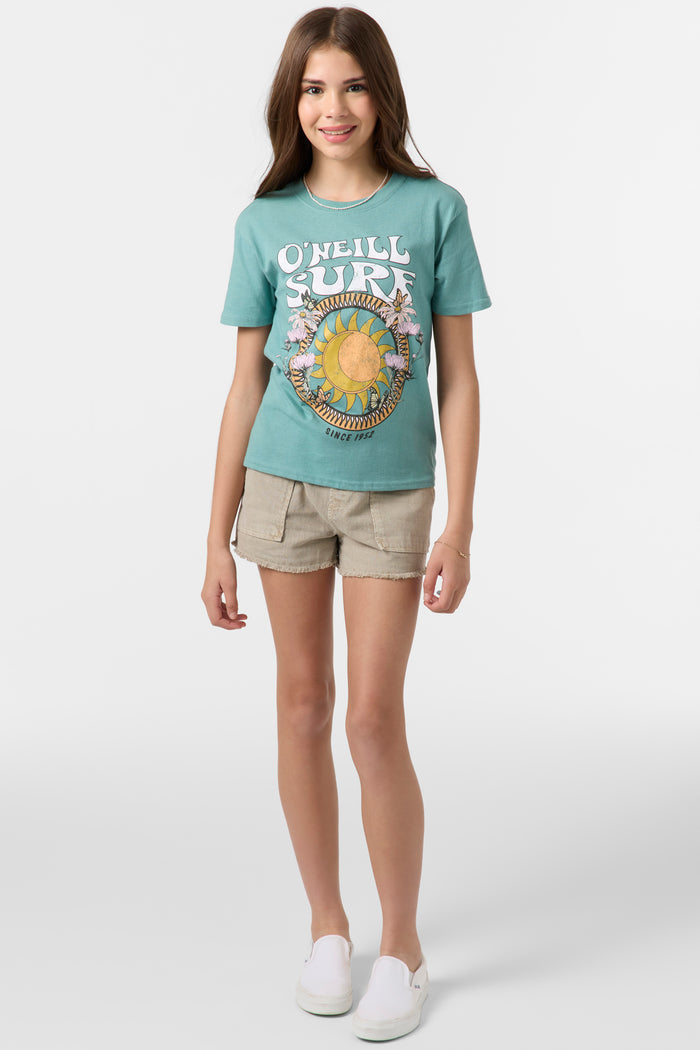 Girl's Daystar Tee - Oil Blue | O'Neill