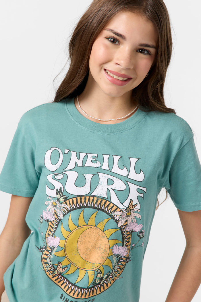 Girl's Daystar Tee - Oil Blue | O'Neill