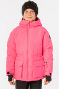 Girl's FWC Cruz Puffer Snow Jacket - Skatr Pnk | O'Neill