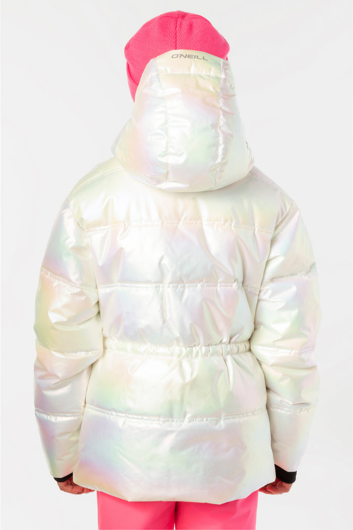 Girl's FWC Cruz Puffer Snow Jacket - Pearl | O'Neill