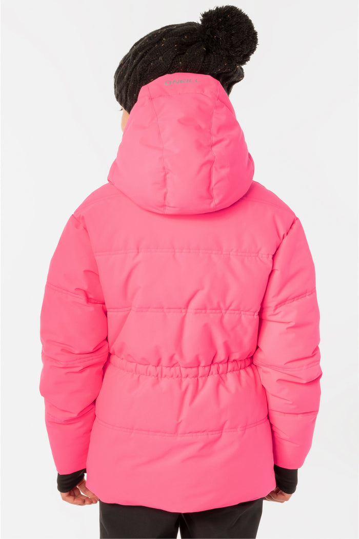 Girl's FWC Cruz Puffer Snow Jacket - Skatr Pnk | O'Neill