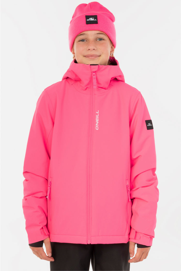 Girl's FWC Cruz Snow Jacket - Skatr Pnk | O'Neill