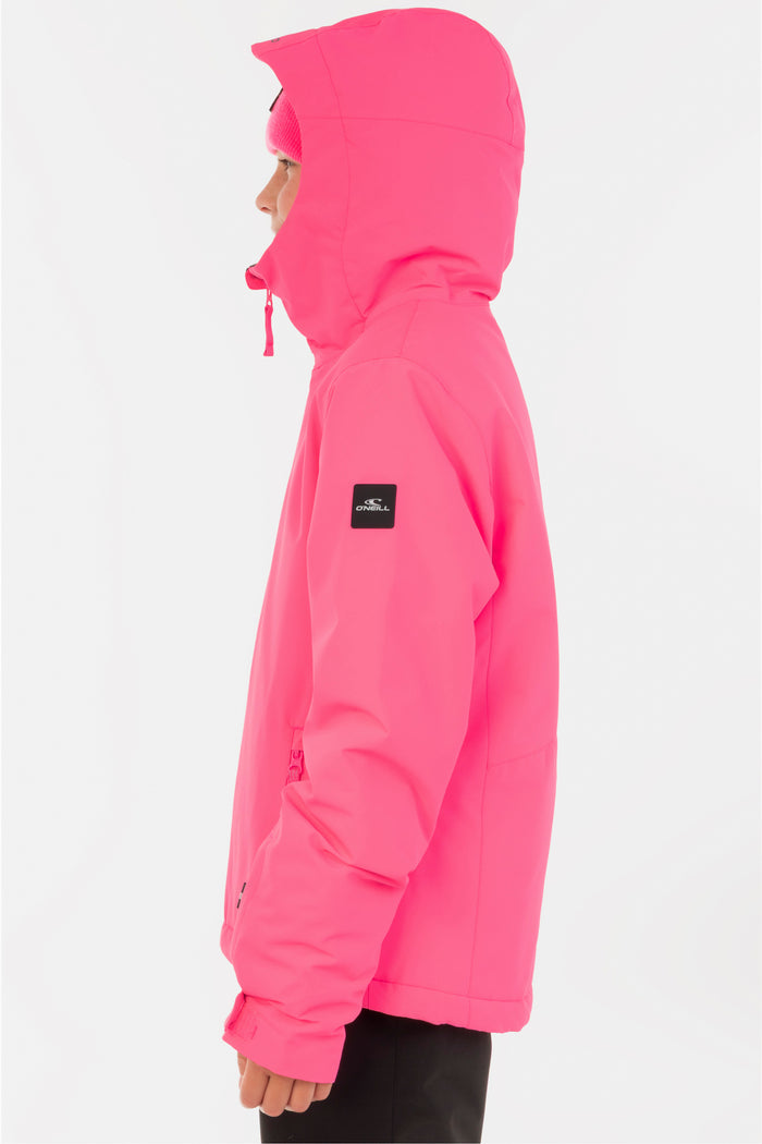 Girl's FWC Cruz Snow Jacket - Skatr Pnk | O'Neill
