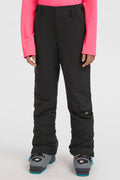 Girl's FWC Cruz Snow Pants - Blackout | O'Neill