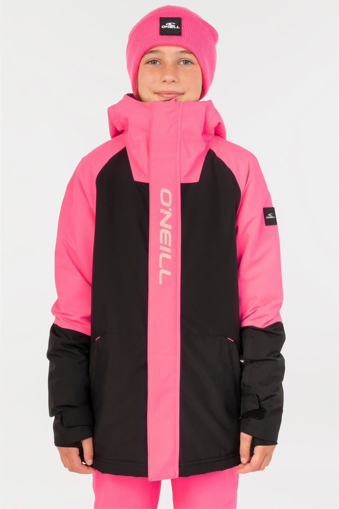 Girl's FWC Play Snow Jacket - Blk Out Cb | O'Neill