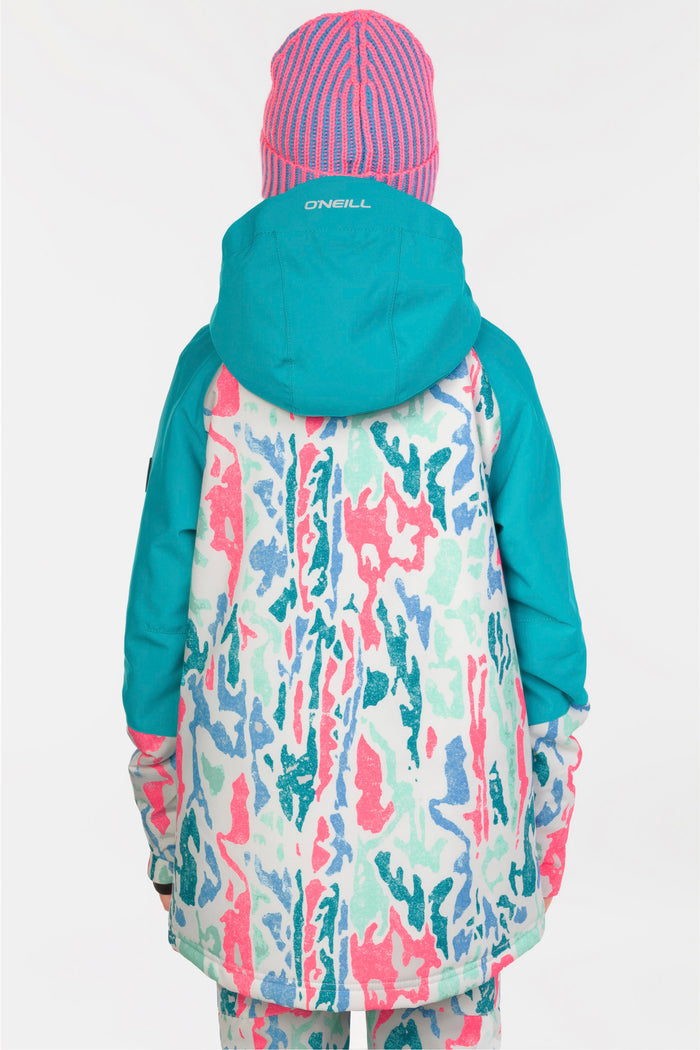 Girl's FWC Play Snow Jacket - Wht Clustr | O'Neill