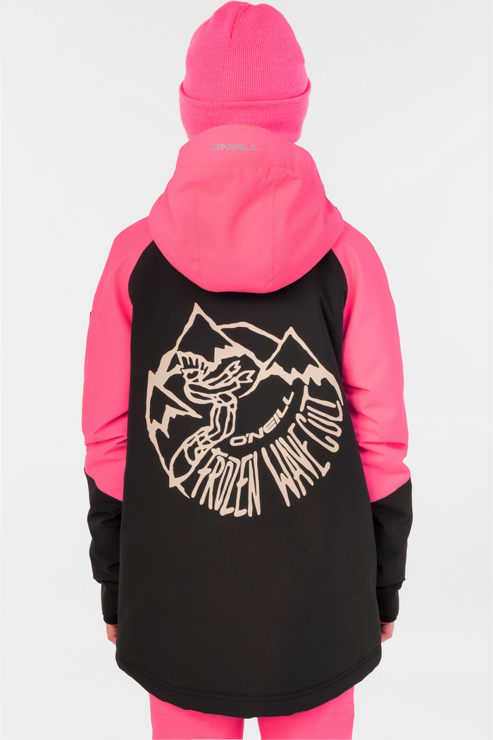 Girl's FWC Play Snow Jacket - Blk Out Cb | O'Neill