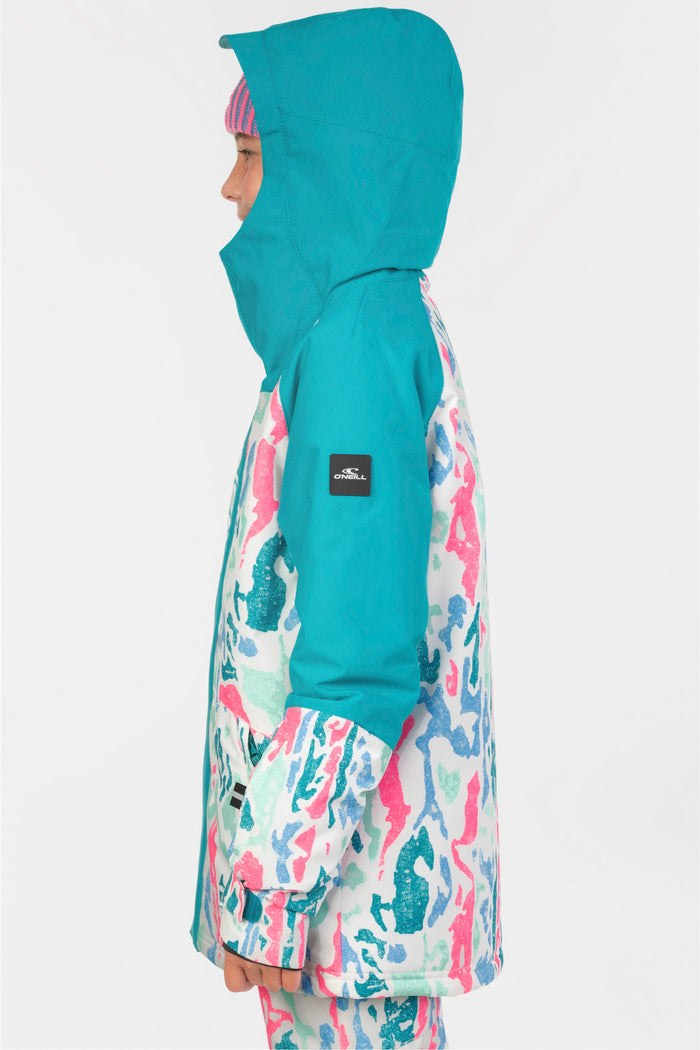 Girl's FWC Play Snow Jacket - Wht Clustr | O'Neill