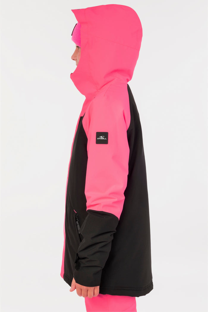 Girl's FWC Play Snow Jacket - Blk Out Cb | O'Neill