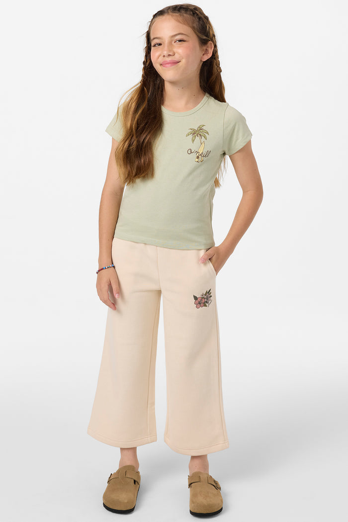 Girl's Larson Lounge Pants - Tapioca | O'Neill