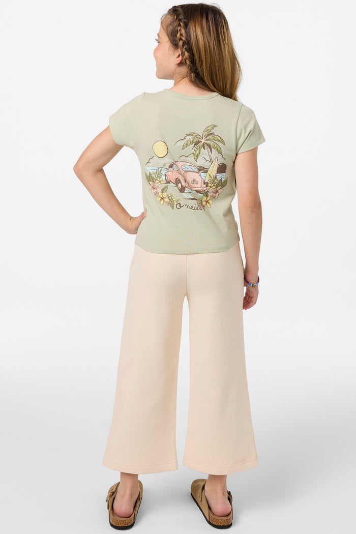 Girl's Larson Lounge Pants - Tapioca | O'Neill