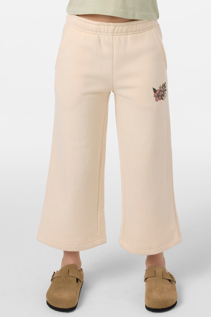 Girl's Larson Lounge Pants - Tapioca | O'Neill