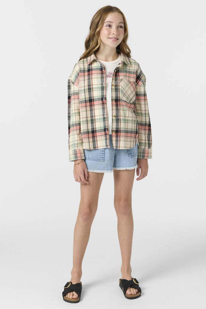 Girl's Leslye Long Sleeve Top -  | O'Neill