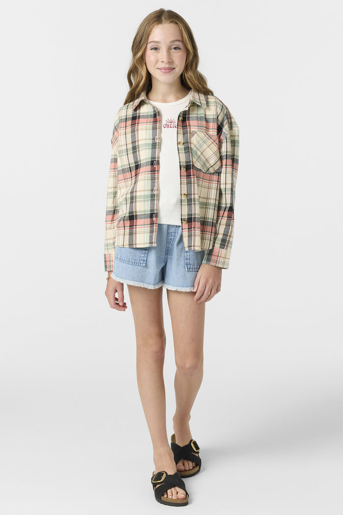Girl's Leslye Long Sleeve Top -  | O'Neill