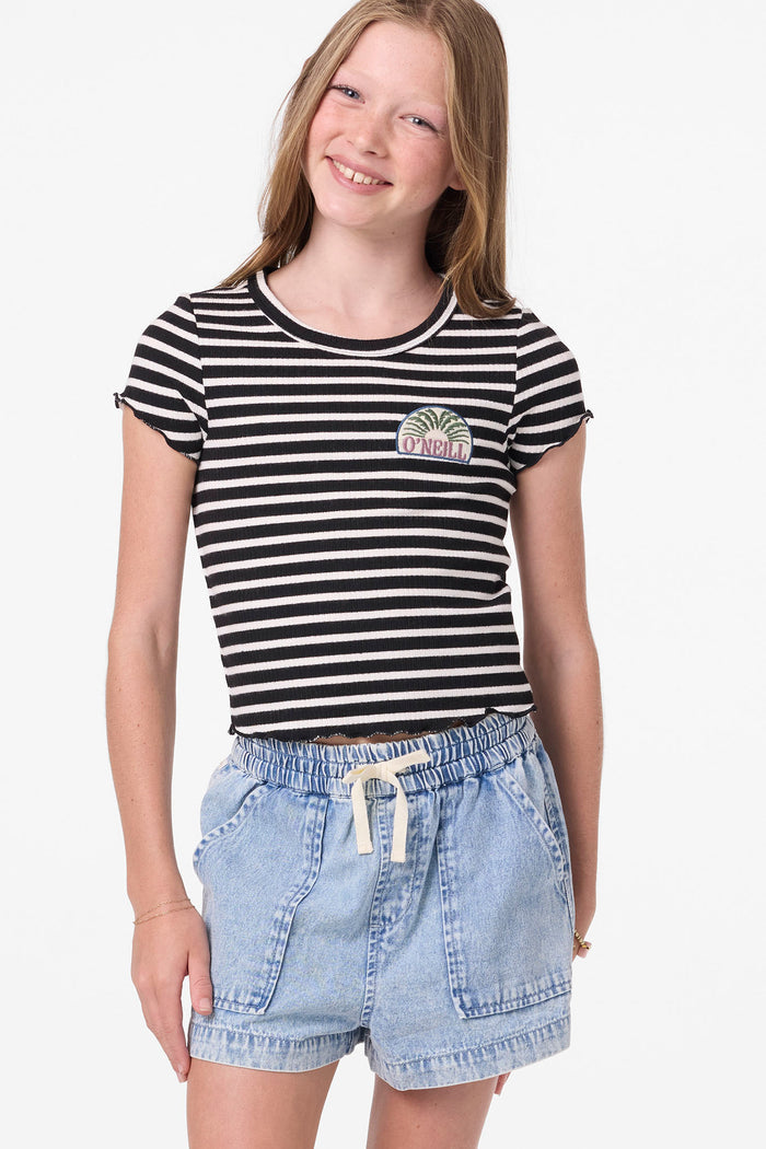Girl's Merrit Top - Black | O'Neill