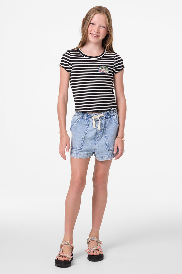 Girl's Merrit Top - Black | O'Neill