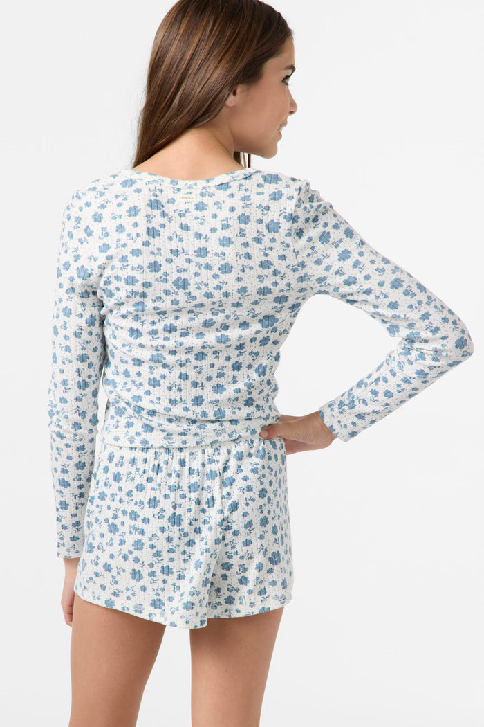 Girl's Messer Long Sleeve Top - Winter White | O'Neill
