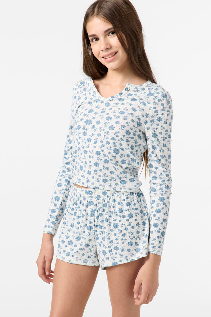 Girl's Messer Lounge Shorts - Winter White | O'Neill