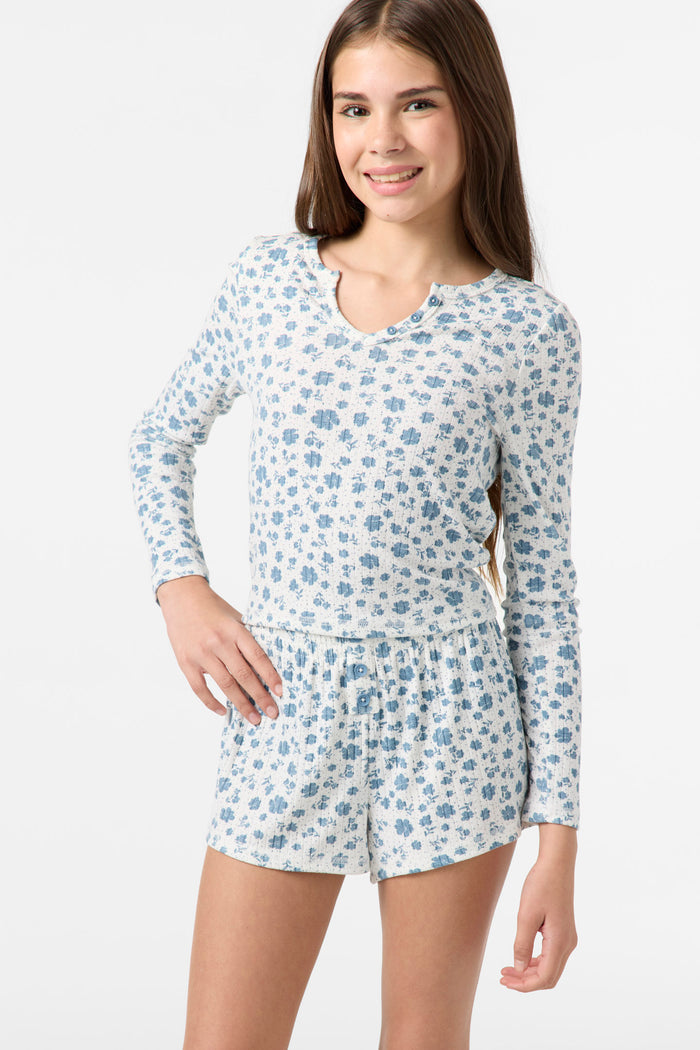 Girl's Messer Lounge Shorts - Winter White | O'Neill