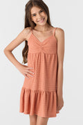 Girl's Phelly Mini Dress - Canyon Clay | O'Neill