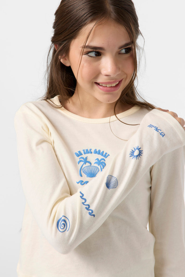 Girl's Shelly Long Sleeve Tee -  | O'Neill