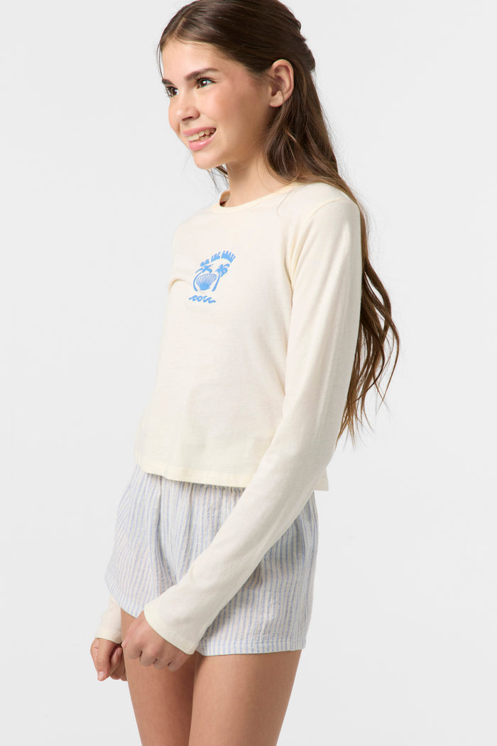 Girl's Shelly Long Sleeve Tee -  | O'Neill