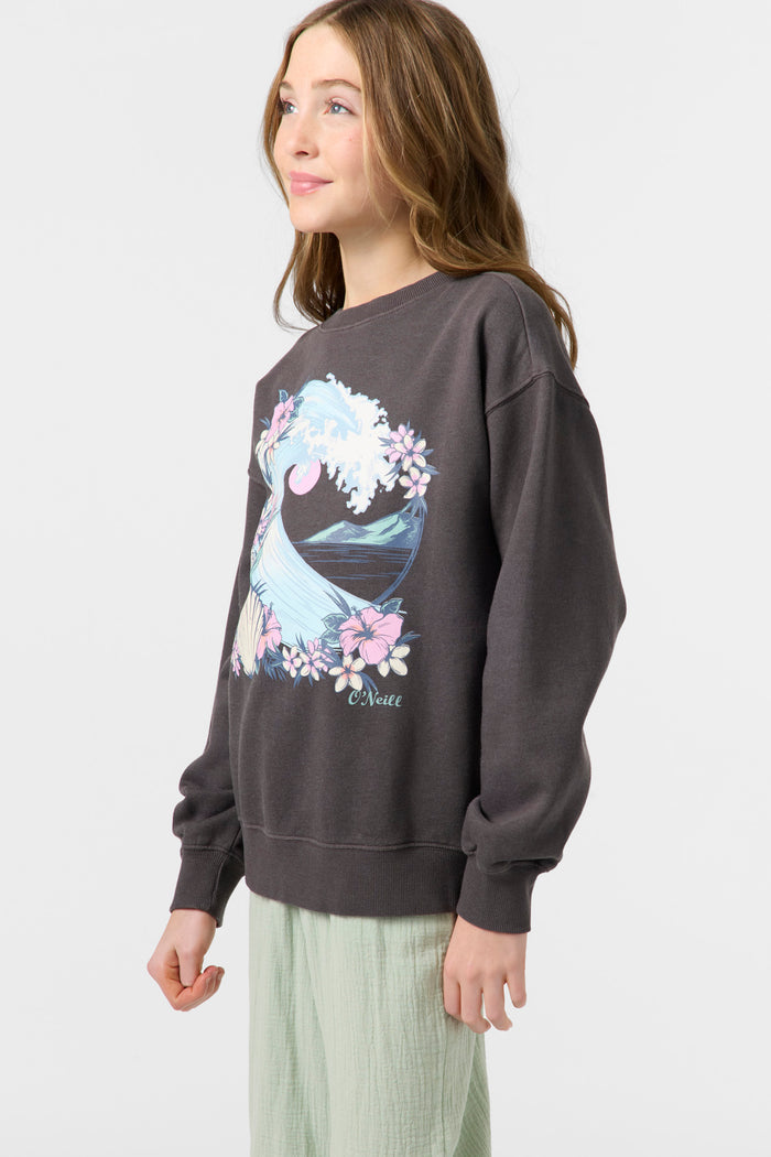 Girl's Skylar Crew Neck Fleece -  | O'Neill