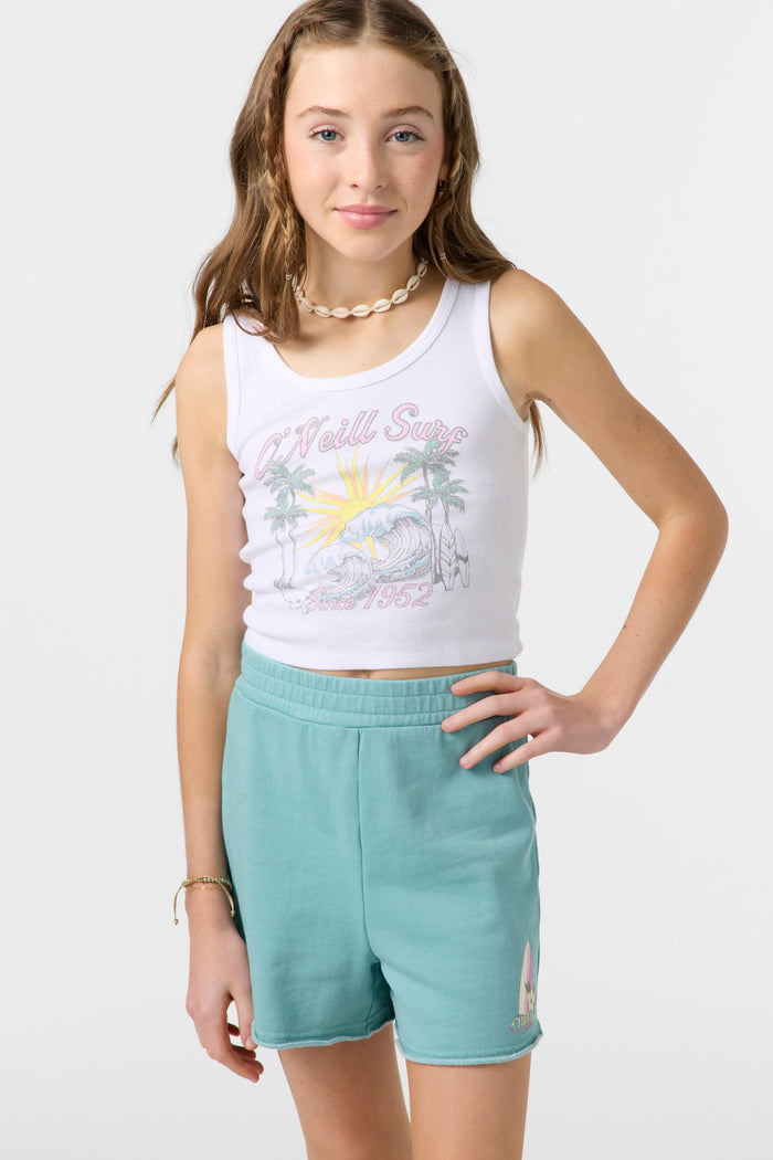 Girl's Tori Lounge Shorts - Nile Blue | O'Neill