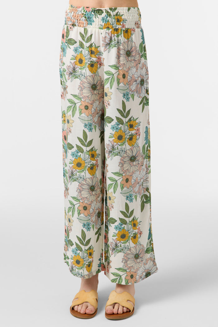 Girl's Torrie Cara Floral Pant - Winter White | O'Neill