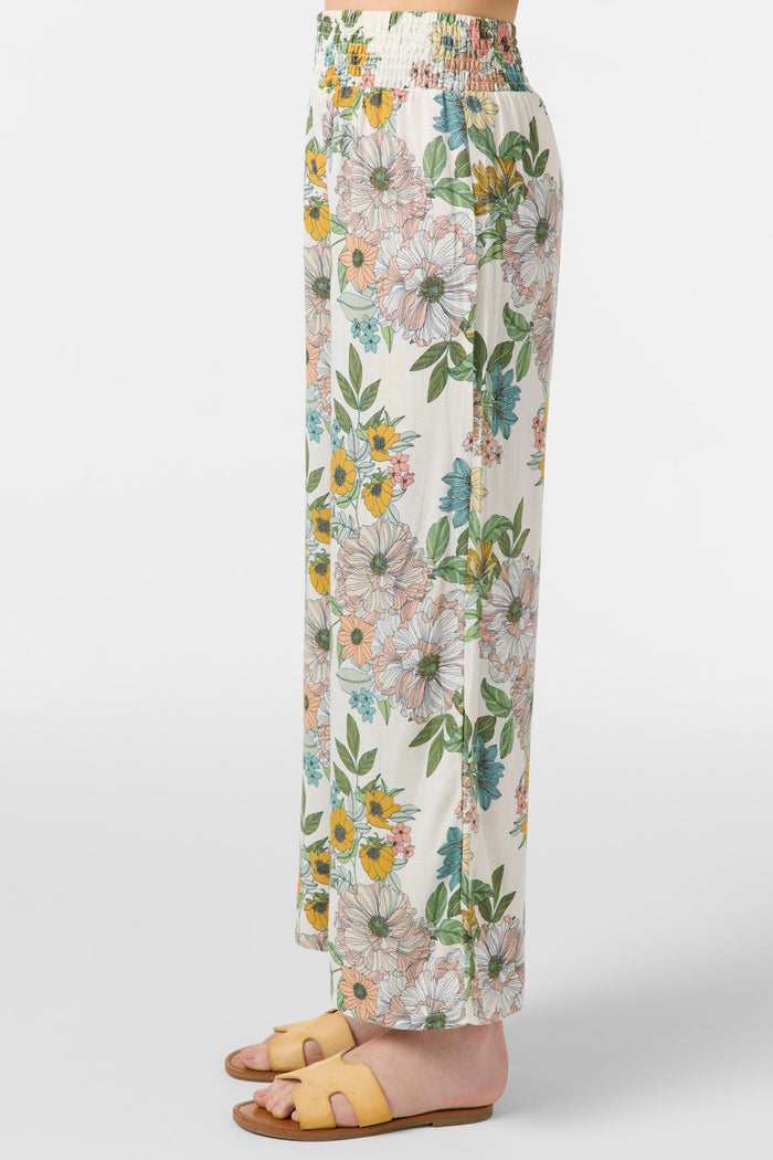 Girl's Torrie Cara Floral Pant - Winter White | O'Neill