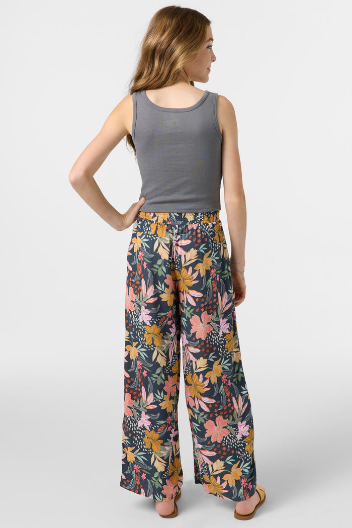 Girl's Torrie Mila Floral Pants - Slate | O'Neill