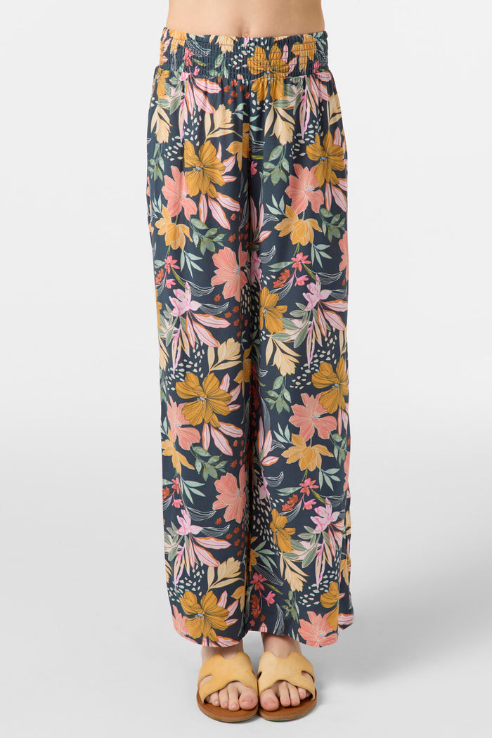 Girl's Torrie Mila Floral Pants - Slate | O'Neill