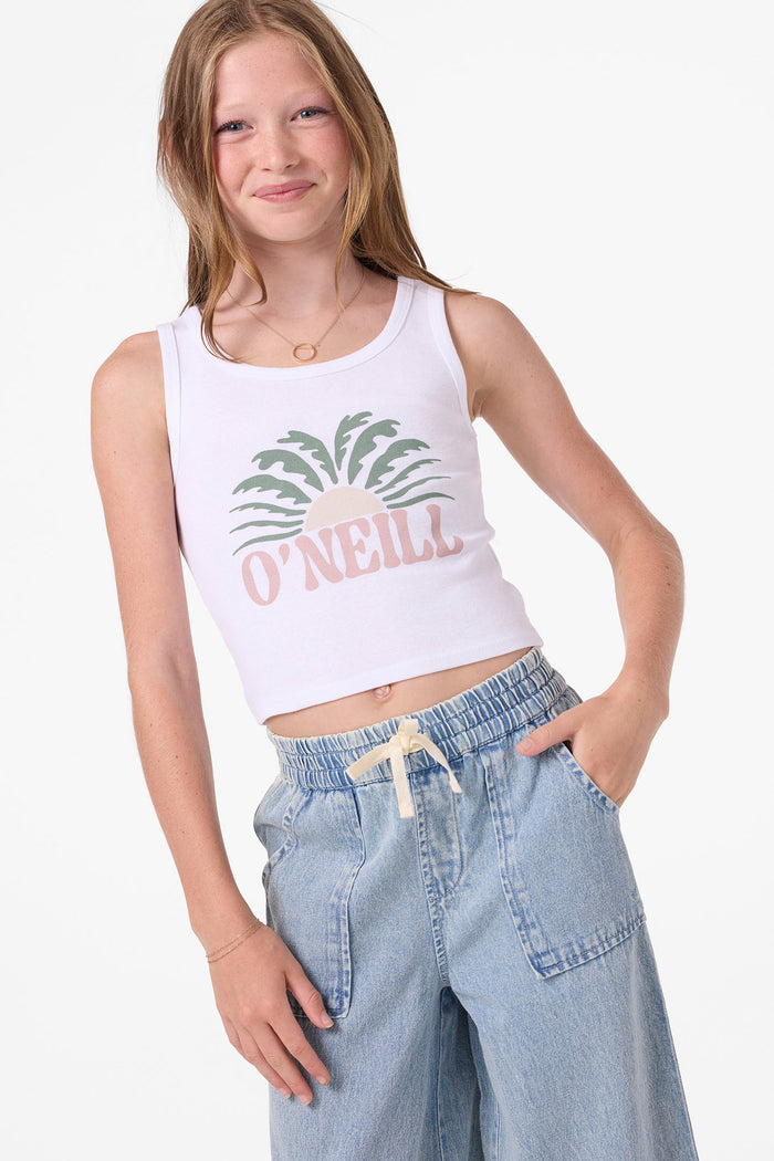 Girl's Tristan Tank - White | O'Neill